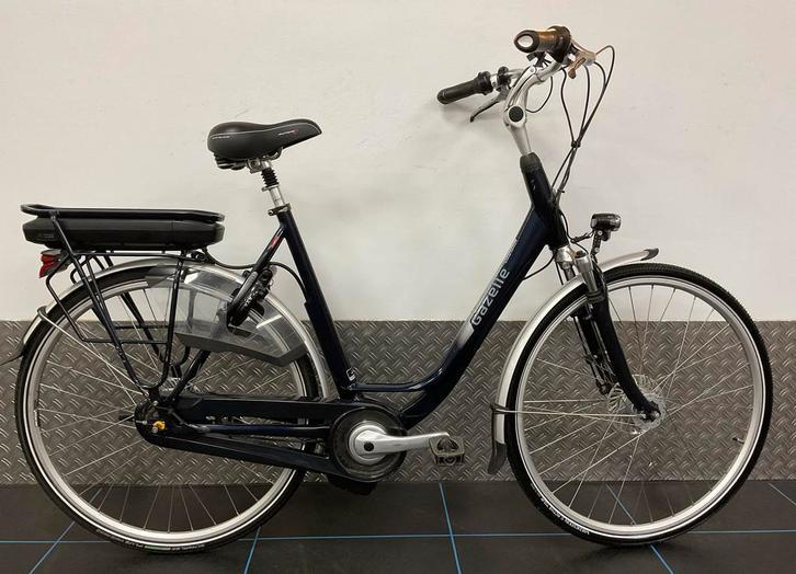 Gazelle Orange Comfort elektrische fiets, Fietsen en Brommers, Elektrische fietsen, 30 tot 50 km per accu, Gebruikt, Gazelle, 55 tot 59 cm