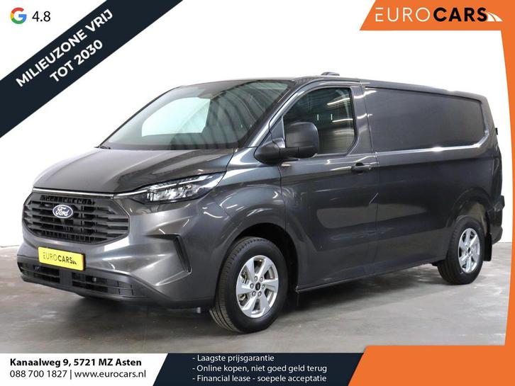 Ford Transit Custom | Zakelijke Lease v.a. €650.54 pm, Auto's, Bestelauto's, Lease, Automaat, Diesel, Zilver of Grijs, Gebruikt