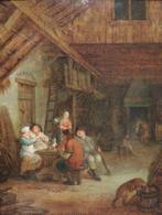 Dutch school (XIII) - Bevitori in taverna