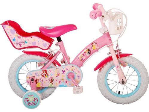 Disney Princess Kinderfiets - Meisjes - 12 inch - Roze -, Fietsen en Brommers, Fietsen | Kinderfietsjes, Zo goed als nieuw, Verzenden