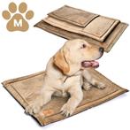 Premium Velvet Benchmat M  75x65 cm TAUPE (Hond), Dieren en Toebehoren, Ophalen of Verzenden, Nieuw, Overige