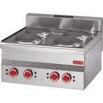 Elektrische kookplaat Gastro M 600 - 4 kookplaten, Zakelijke goederen, Horeca | Keukenapparatuur, Verzenden, Nieuw in verpakking
