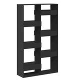 Zwarte Boekenplank – Stijlvol Opbergrek met 8 Planken, Huis en Inrichting, Kasten | Boekenkasten, Verzenden, Nieuw
