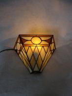 Wandlamp - Glas, Messing, Glasdeeg - Tiffany-stijl, Huis en Inrichting, Nieuw