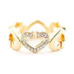 Cartier - Ring - ‘C de Cartier’ Heart Ring - 18 karaat Geel, Sieraden, Tassen en Uiterlijk, Ringen, Nieuw