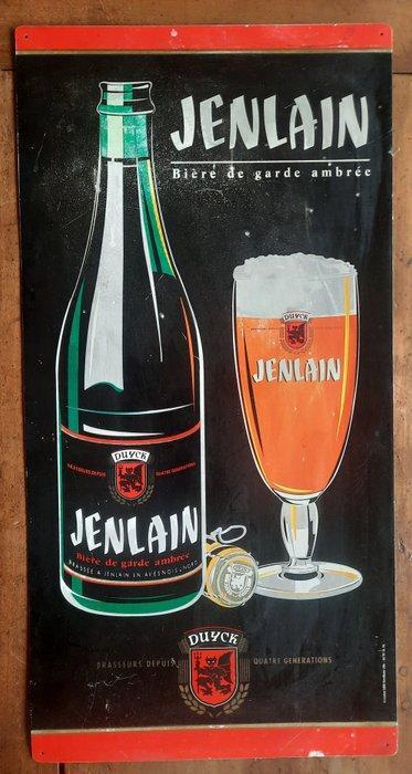 Bière Ambrée Jenlain - Reclamebord - Tole lithografie, Antiek en Kunst, Antiek | Wandborden en Tegels