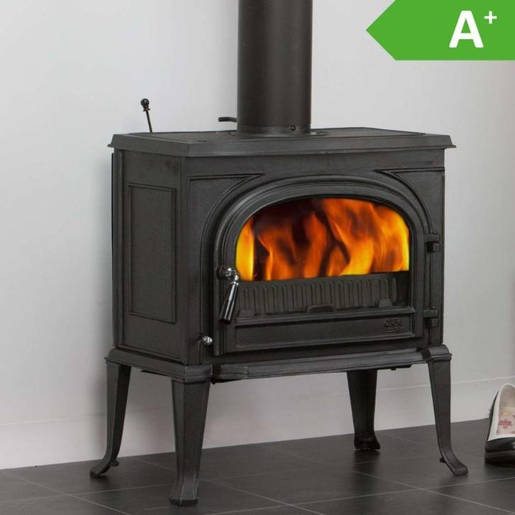 Gietijzeren Houtkachel Uranus Economy AANBIEDING! 55cm Hout, Huis en Inrichting, Kachels, Houtkachel, Hout, Nieuw, Vrijstaand