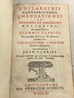 Jan Cornelis de Pauw / Jean Le Clerc - Philargyrius, Antiek en Kunst