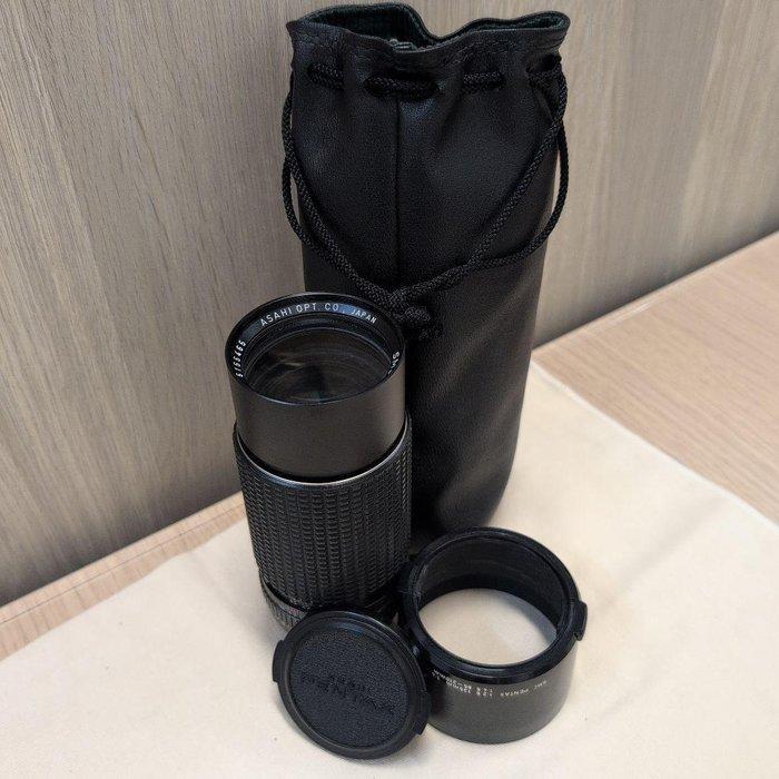 Asahi Pentax SMC 4/200mm with original pouch and front cap |, Audio, Tv en Foto, Fotocamera's Analoog