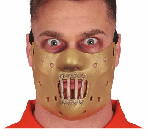 Gouden Halloween Masker Hechtingen, Hobby en Vrije tijd, Feestartikelen, Nieuw, Verzenden