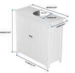 Onderbouw Badkamerkast voor Wastafel met 2 Deuren, Verzenden, Nieuw