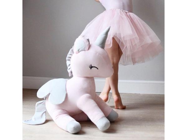 Veiling - iBello pluche eenhoorn XL, Kinderen en Baby's, Speelgoed | Knuffels en Pluche