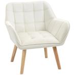 TRUUSK Gestoffeerde Fauteuil, Accentfauteuil, Scandi Design,, Huis en Inrichting, Stoelen, Verzenden, Nieuw