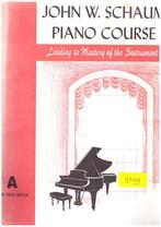 piano lesboek - methode Schaum [327], Muziek en Instrumenten, Les of Cursus, Piano, Gebruikt, Ophalen of Verzenden
