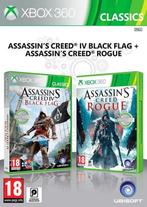 Assassins Creed IV Black Flag + Assassins Creed Rogue, Spelcomputers en Games, Games | Xbox 360, Ophalen of Verzenden, Zo goed als nieuw