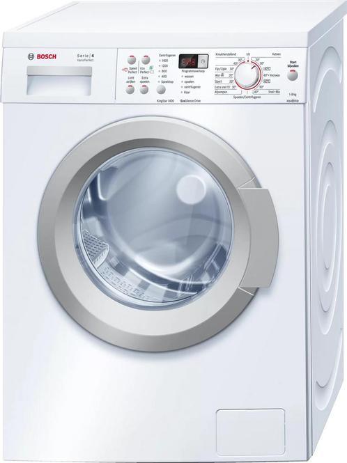 Bosch Waq283b2nl Wasmachine 8kg 1400t, Witgoed en Apparatuur, Wasmachines, Zo goed als nieuw, Voorlader, 85 tot 90 cm, Ophalen of Verzenden