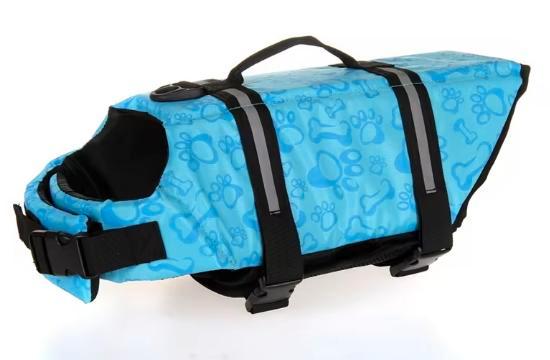 Zwemvest voor honden  Blauw POOTJE - diverse maten, Dieren en Toebehoren, Hondenkleding, Hondenzwemvest, Nieuw, Ophalen of Verzenden