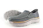 Skechers Instappers in maat 47½ Grijs | 10% extra korting, Kleding | Heren, Overige kleuren, Verzenden, Overige typen, Zo goed als nieuw