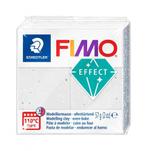 Fimo klei soft effect stone 57 g wit graniet, Verzenden, Nieuw