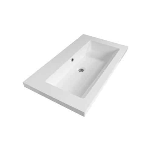 Wastafelblad Exclusive Line Foggia 80 1 kraangat, Doe-het-zelf en Verbouw, Sanitair, Overige typen, Nieuw, Ophalen of Verzenden