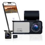 AutoSky 4K Dashcam met Achtercamera GPS WiFi Nachtzicht 64GB, Verzenden, Nieuw