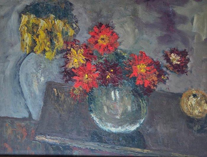 Jan Koster (1874-1956) Attrib.to - Bloemen in vaas., Antiek en Kunst, Kunst | Schilderijen | Klassiek
