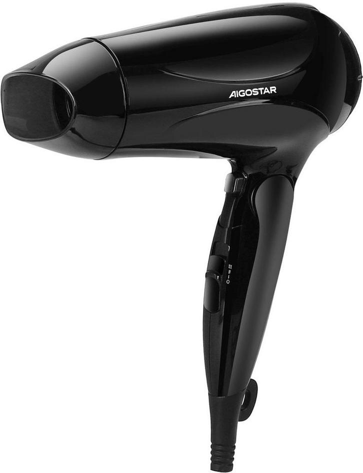 Fohn - Haardroger - Ionische Föhn - 2400W - Zwart - Aigostar, Sieraden, Tassen en Uiterlijk, Uiterlijk | Haarverzorging, Zo goed als nieuw
