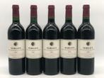 5 x 75cl Margaux 1993 (Bordeaux, rood) (rood, Bordeaux), Ophalen of Verzenden, Nieuw, Frankrijk, Rode wijn