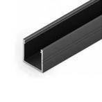 Profiel 2 meter zwart voor LED strip, Verzenden, Nieuw, Overige fittingen