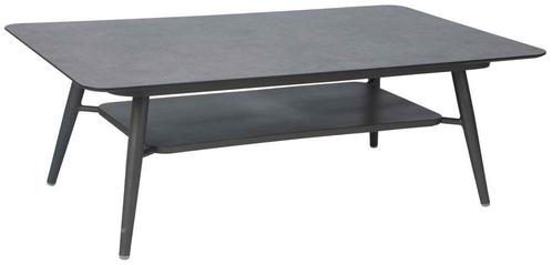 Stern nVanda Tafel Aluminium 130x80 cm - WitAntraciet, Tuin en Terras, Tuintafels, Ophalen of Verzenden