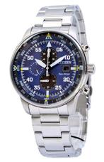 Citizen - Aviator Chrono - Eco Drive - 10 BAR - Zonder, Sieraden, Tassen en Uiterlijk, Horloges | Heren, Nieuw