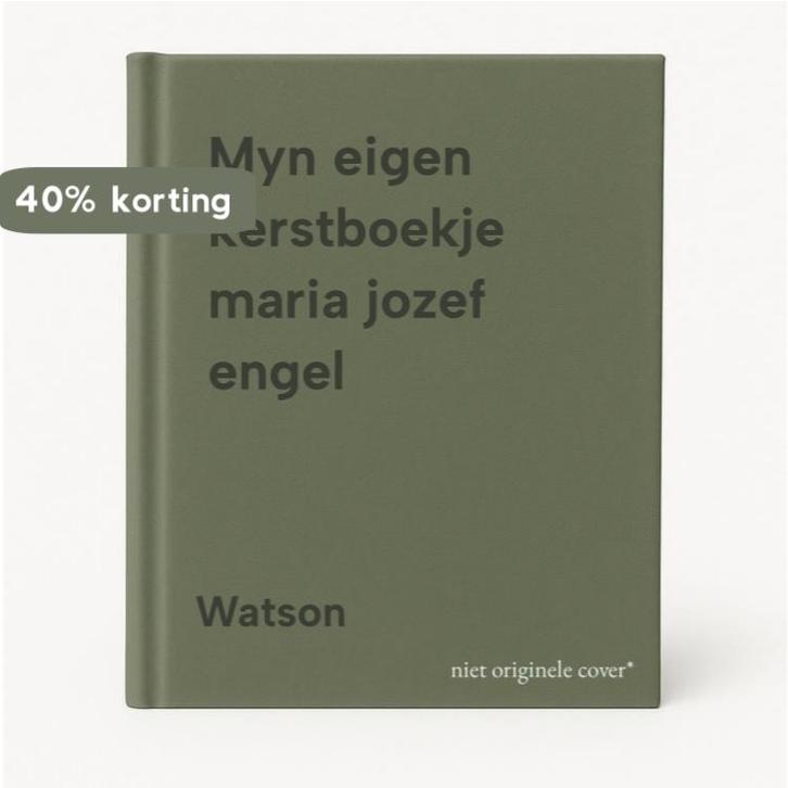 Myn eigen kerstboekje maria jozef engel 9789033824784 Watson, Boeken, Overige Boeken, Gelezen, Verzenden
