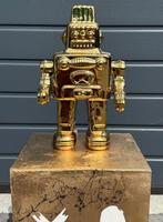 Daluxe Art - 1999 • Golden Retro Robot • XL