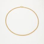 Halsketting - 14 karaat Geel goud, Sieraden, Tassen en Uiterlijk, Kettingen, Nieuw