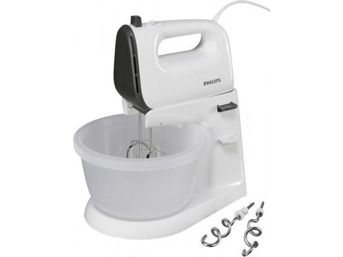 Philips HR3745/00 - Handmixer met mengkom, Witgoed en Apparatuur, Keukenmixers, Zo goed als nieuw, Verzenden