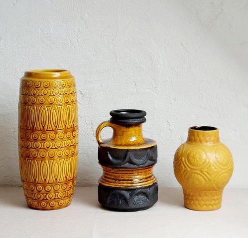 Scheurich, Bay, Carsten Tönnieshof - Vaas - Fat Lava -, Antiek en Kunst, Kunst | Designobjecten