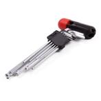 Benson 10-delige inbussleutelset - bolkop - chroom vanadi..., Ophalen of Verzenden, Nieuw