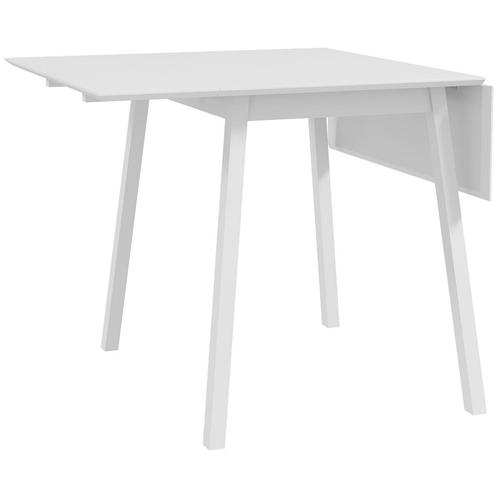 Eettafel -  - Opklapbaar – Grenenhout - Wit, Huis en Inrichting, Tafels | Eettafels, Nieuw, Ophalen of Verzenden