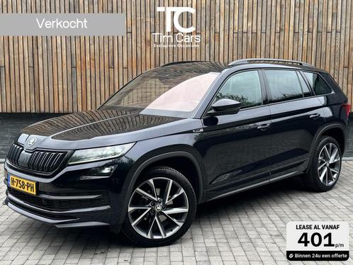 Zakelijke Lease |  Škoda Kodiaq 1.5 TSI Sportline Business A, Auto's, Skoda, Onderhoudsboekje, Lease, Automaat, SUV of Terreinwagen