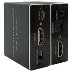 HDMI Audio Extractor - HDMI naar HDMI - 3.5mm Jack Audio -, Verzenden, Nieuw