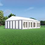 Partytent 6x8 PVC - Classic | Grijs / wit, Verzenden, Partytent, 6 meter of meer, Nieuw