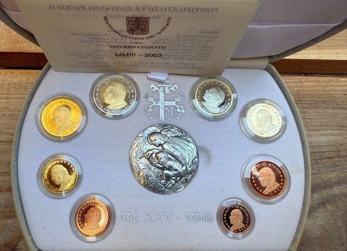 Vaticaan. Proof Set 2003, Postzegels en Munten, Munten | Europa | Euromunten