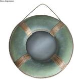 Papiermachee Zwemband Rood met spiegel 33x33x4.5 cm, Ophalen of Verzenden, Nieuw