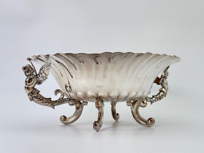 Dienblad - .925 zilver - Tafelcentrum, Antiek en Kunst, Antiek | Goud en Zilver