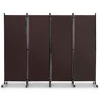 LIVSK Kamerscherm met 4 Panelen - Opvouwbaar en Verplaatsbaa, Verzenden, Nieuw