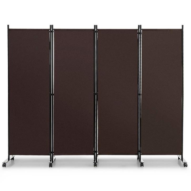 LIVSK Kamerscherm met 4 Panelen - Opvouwbaar en Verplaatsbaa, Huis en Inrichting, Woonaccessoires | Kamerschermen, Nieuw, Verzenden