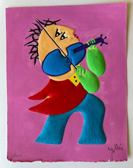 ripolles - Violinista, Antiek en Kunst, Antiek | Overige Antiek