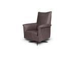 Fauteuil Viola - fauteuils - Bruin, Nieuw, Leer, Bruin