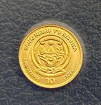 Rwanda. 10 Francs 2017 Libertad, 1/200 oz, oro .9999 (Zonder