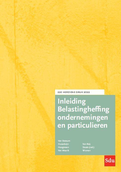 Inleiding Belastingheffing ondernemingen en pa 9789012407519, Boeken, Studieboeken en Cursussen, Zo goed als nieuw, Verzenden